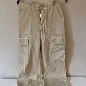 ZARA STRAIGHT LEG CARGO PANTS